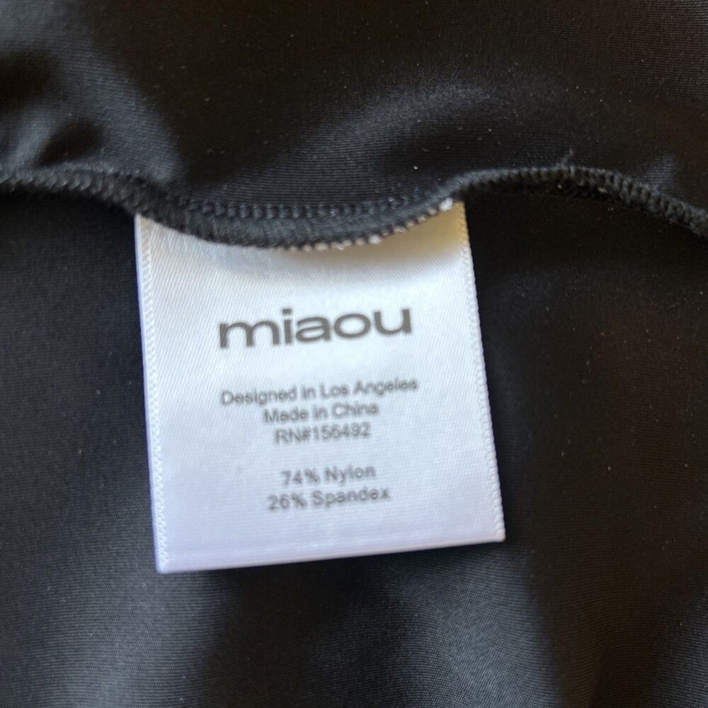 Miaou Jinx Tank Top Sz. 4XL Black Sleeveless Stretchy BodyCon New with Tags - Picture 12 of 15